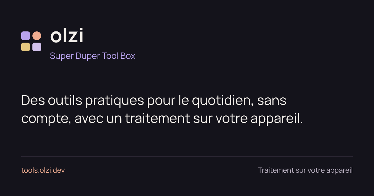 olzi Super Duper Tool Box
